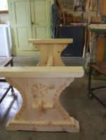 piétement de table monastère